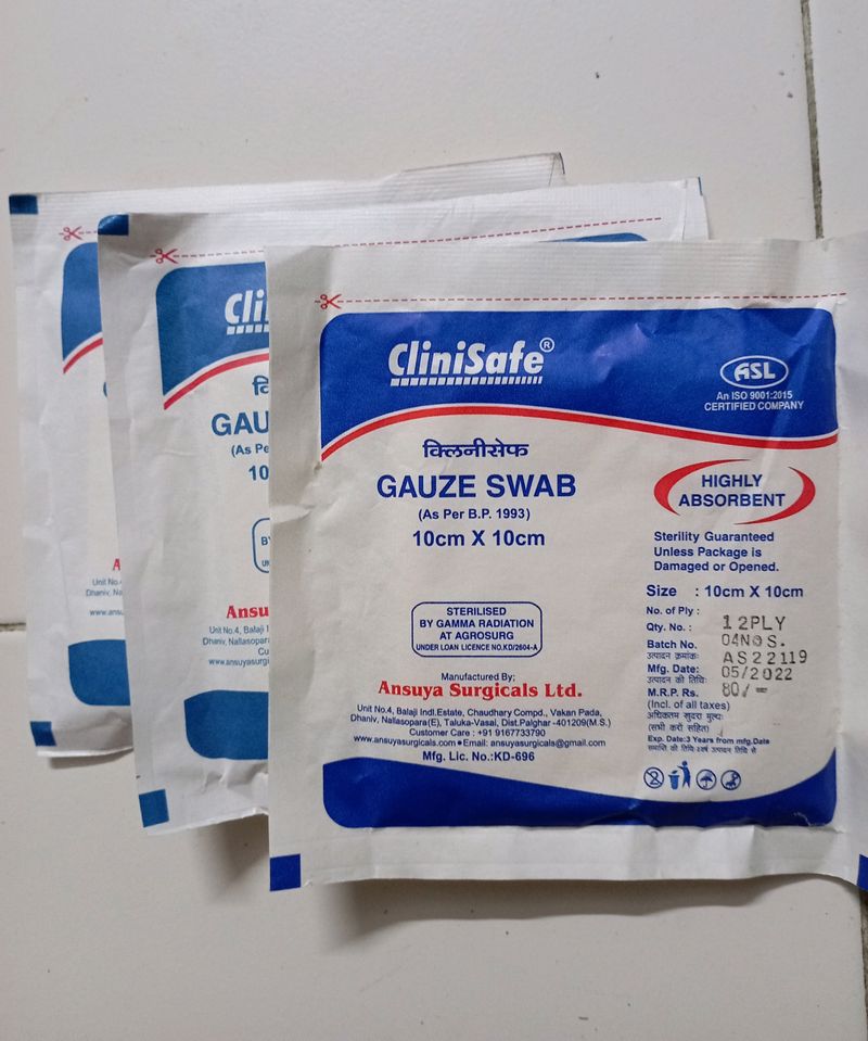 Gauze Pad (CliniSafe)