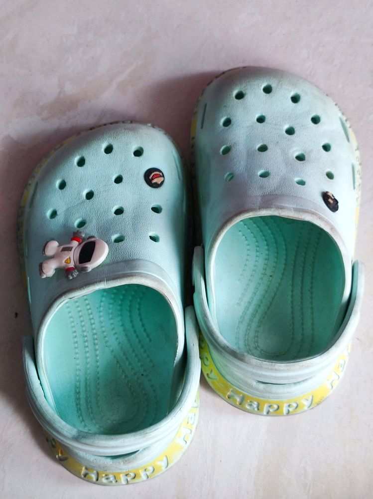 Unisex Crocs Combo Aqua And Blue Color