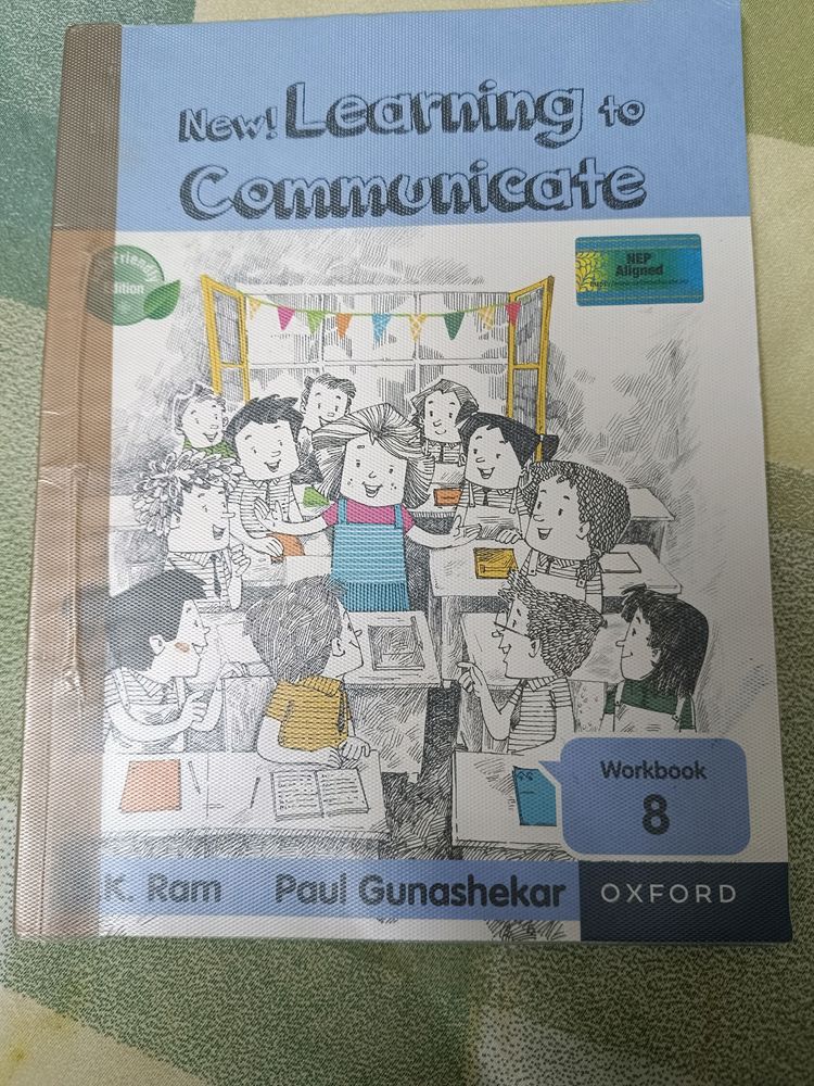New Learning To Communicate.. Class 8th Book