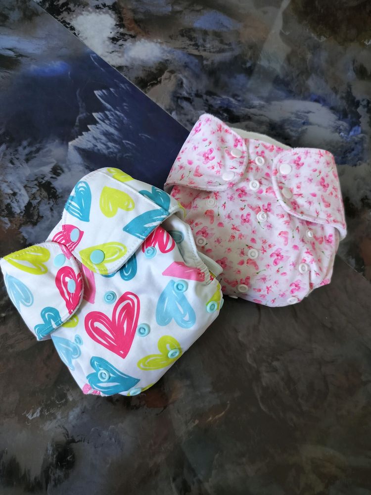 Adjustable Washable Cloth Diaper Combo