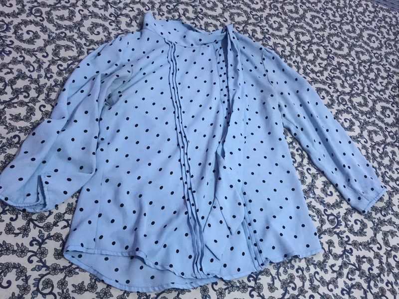 FORMAL POLCA DOT TOP