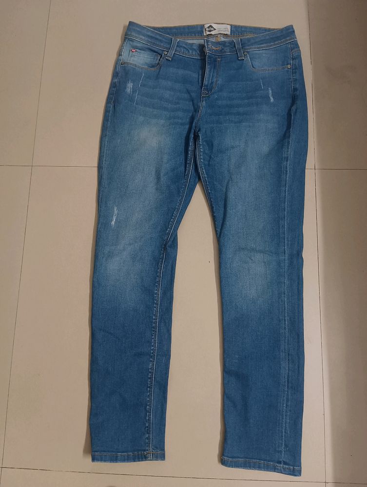 Lee Cooper 30 Inch Waist Blue Ladies Jeans