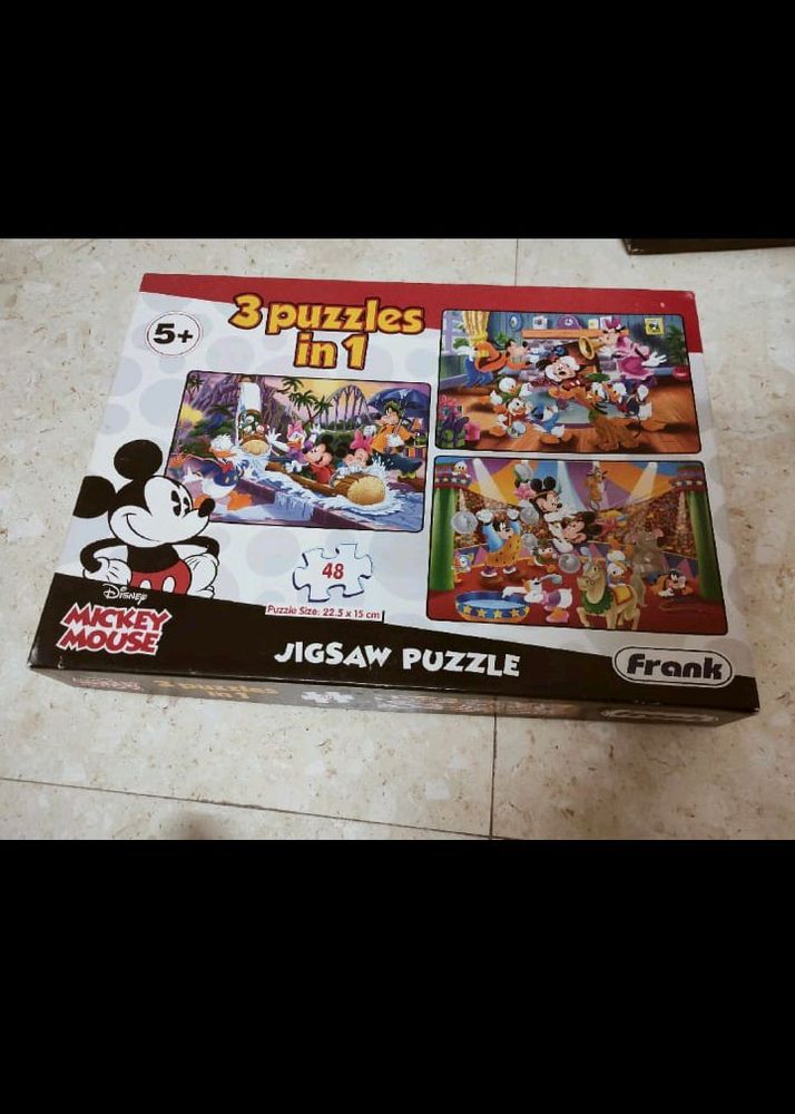 Mickey Mouse Puzzle Game