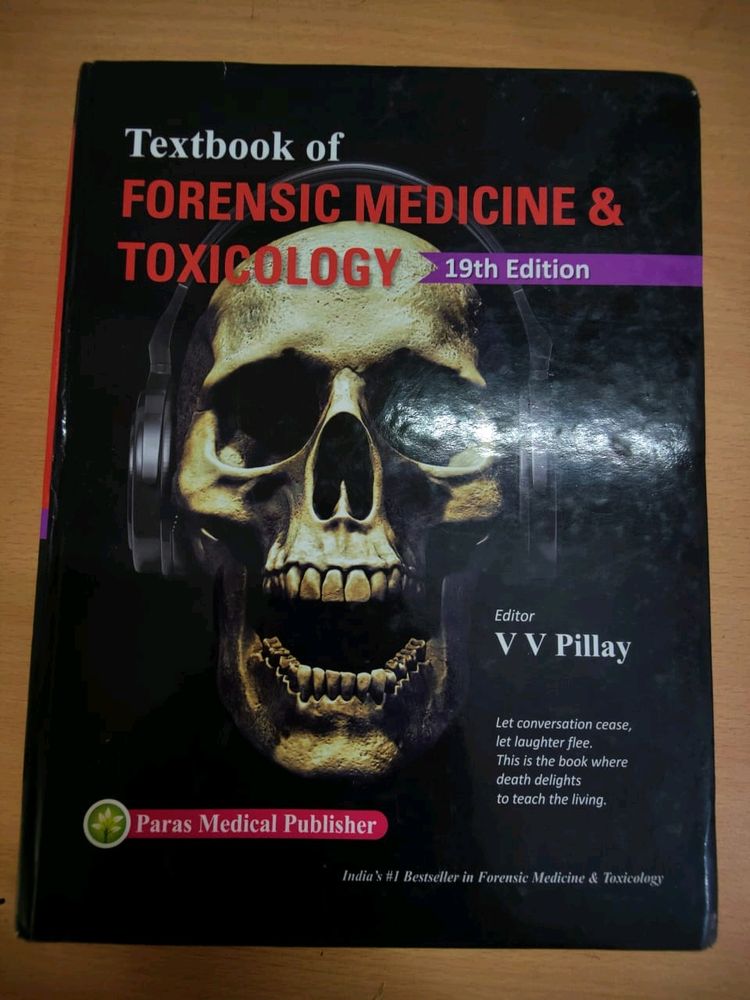 Forensic Medicine And Toxicology