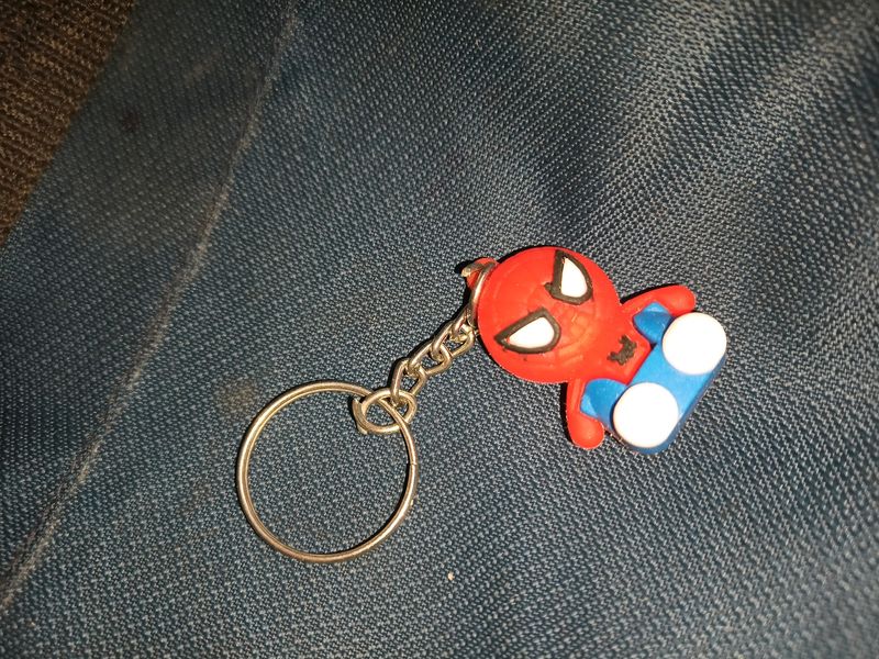 Spider Man Keychain