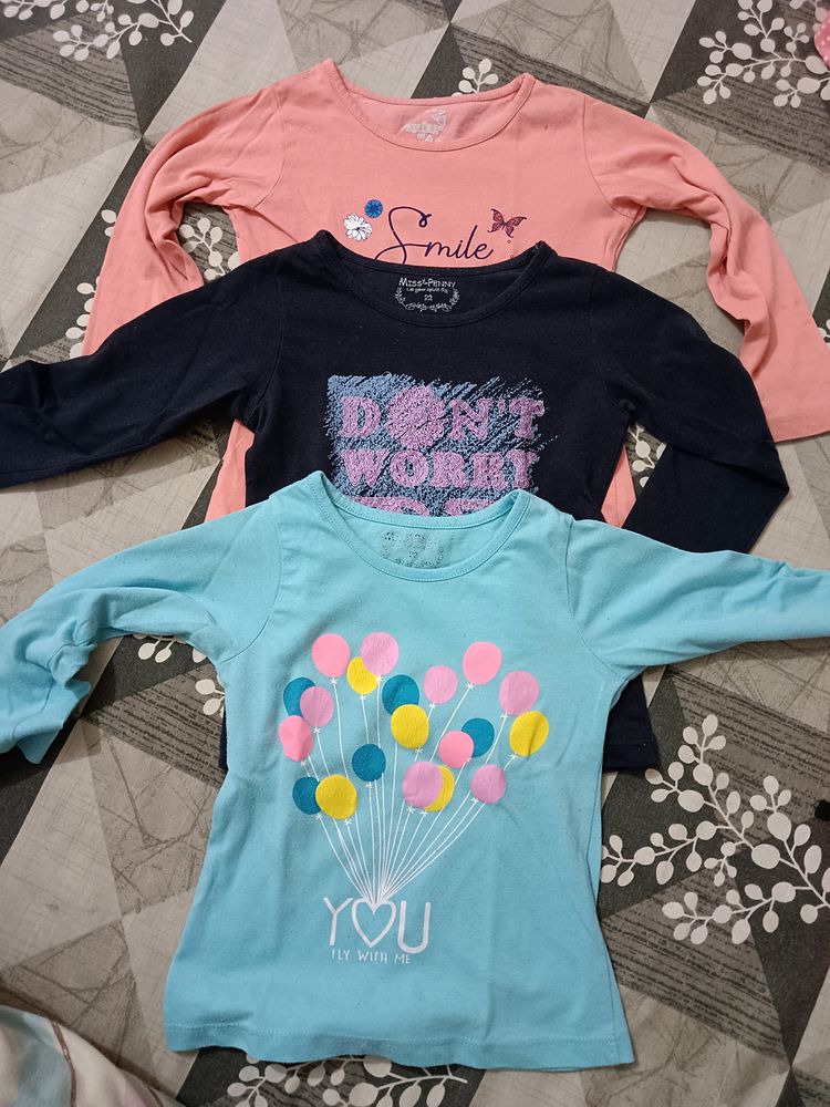 Girl Cotton T-shirts