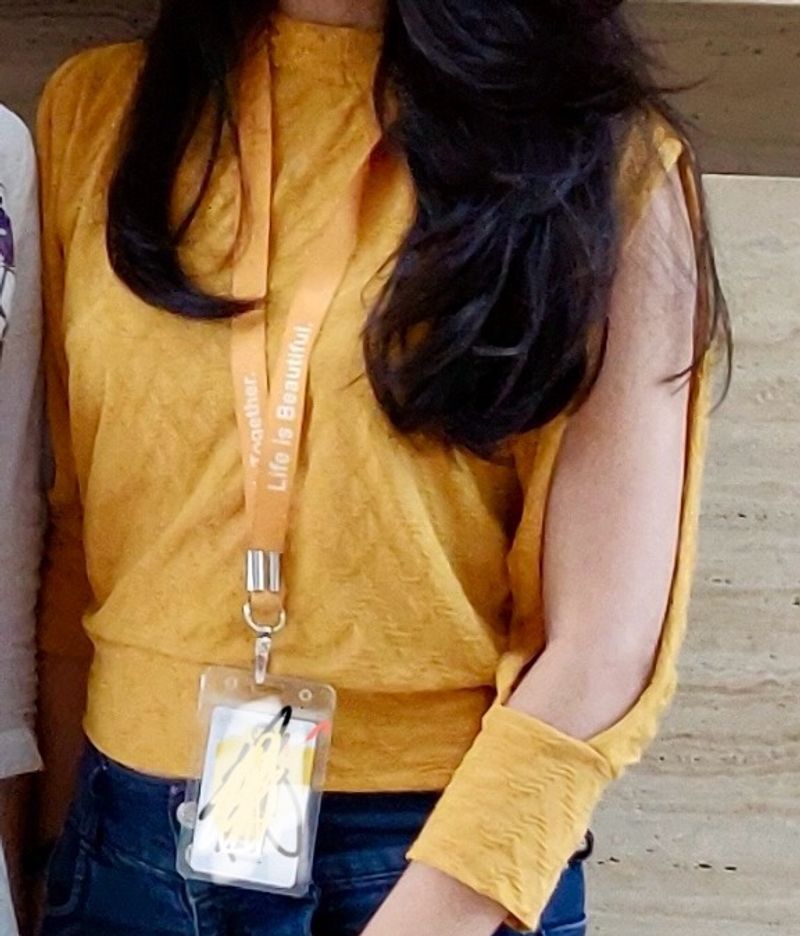 Stylish Yellow Top