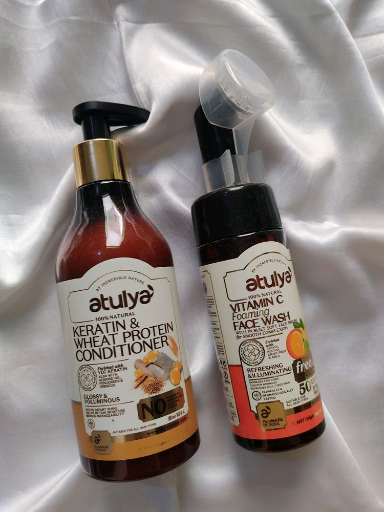 Atulya Conditioner And Face Wash Combo