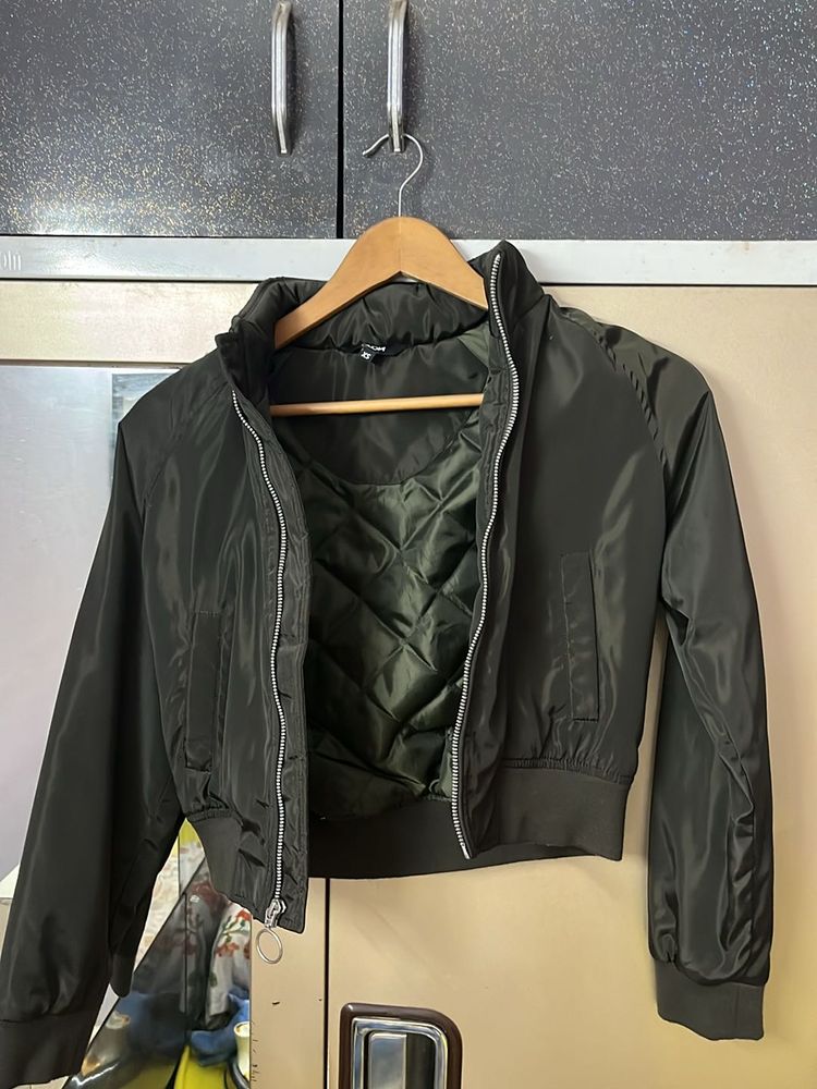 Westside Olive Green Bomber Jacket