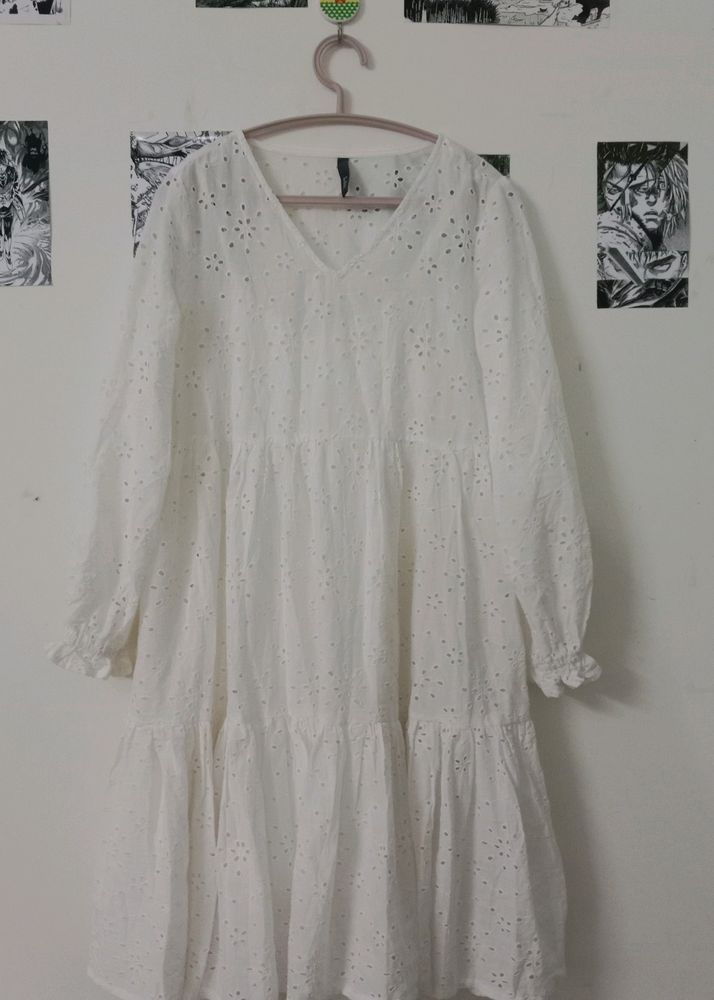 White Vila Dress