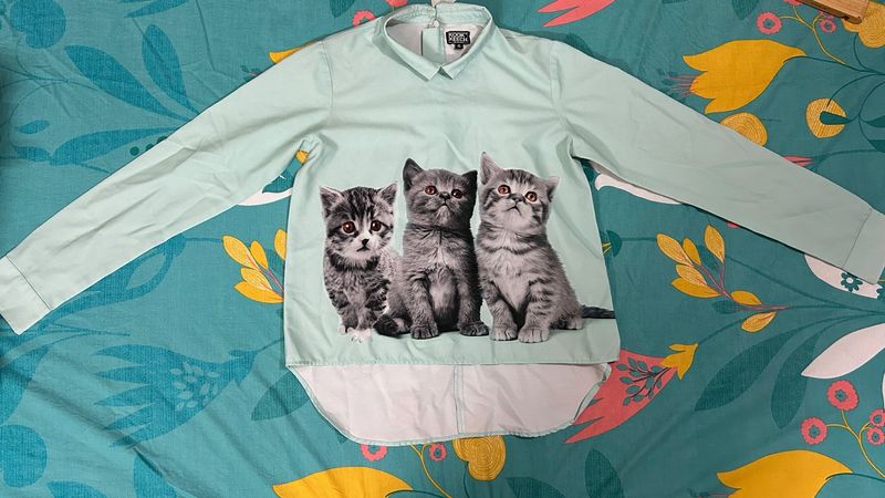 Cat Lovers’ High-Low Top