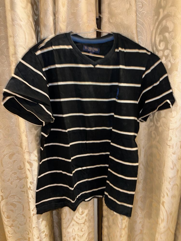 Black Striped T-shirt