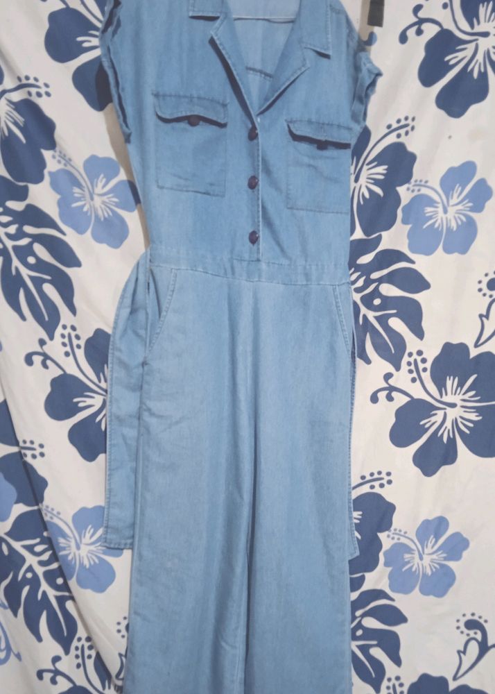 Denim Jumpsuit From Koovs