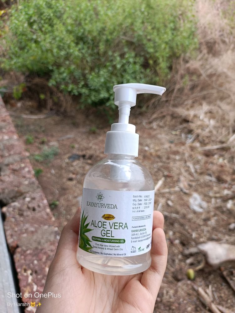 Natural Aloe Vera Gel