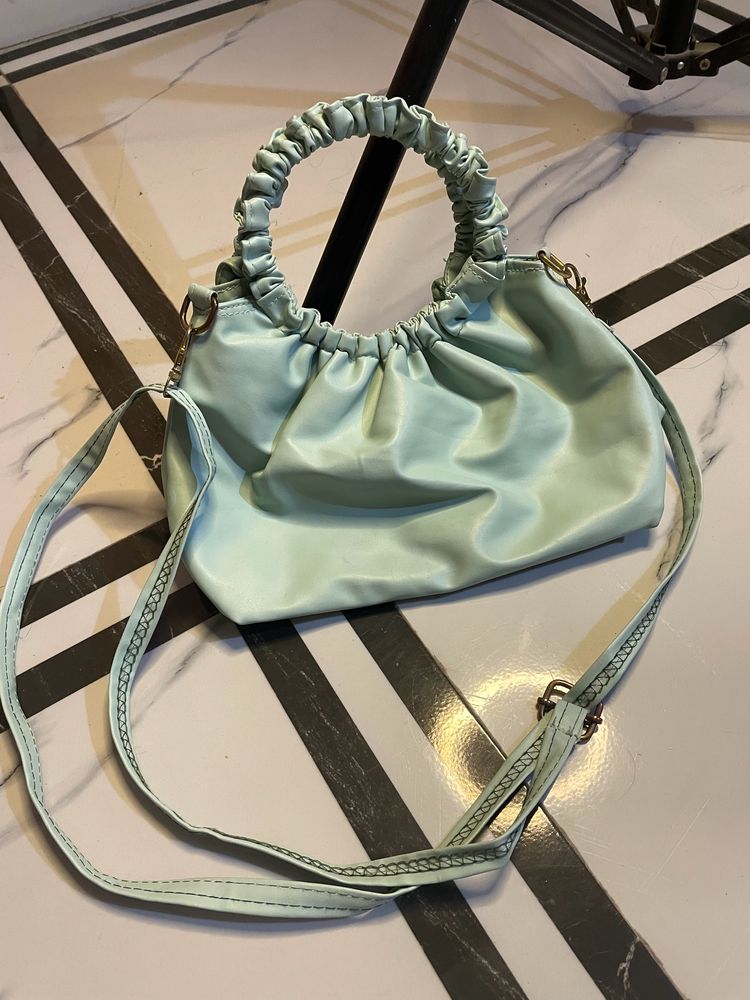 Lime Green Sling Bag