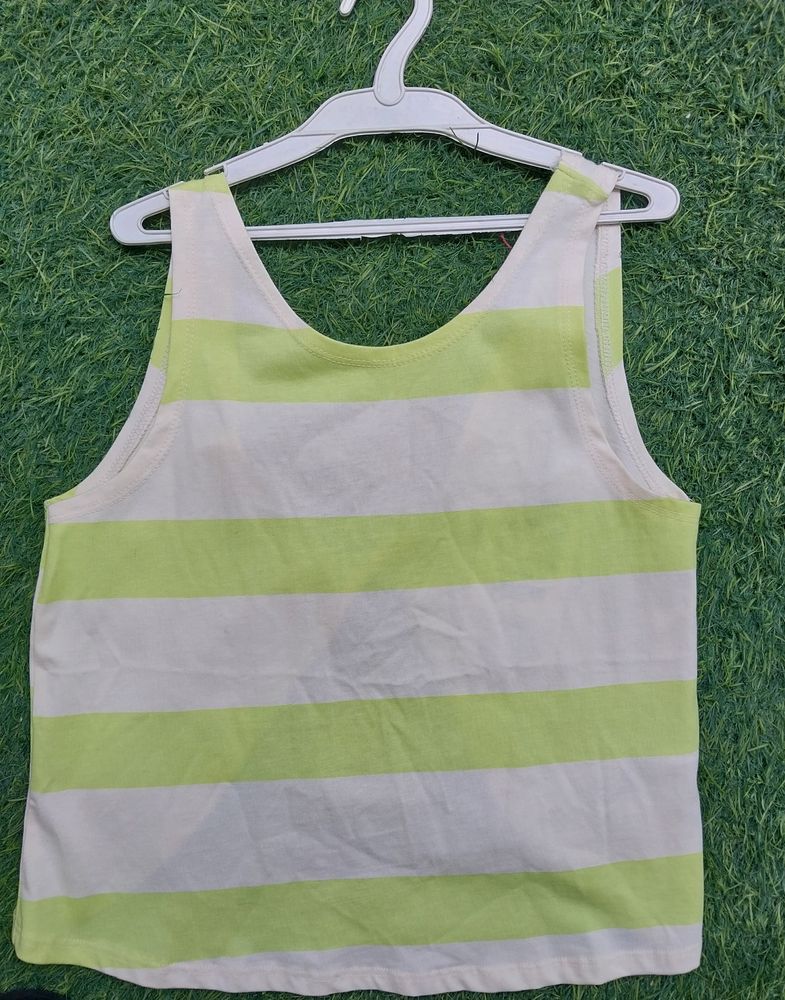 ZARA Stylised Back Tank Top For Girls 11-12 Years