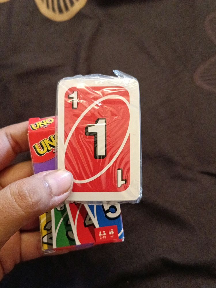 Mini Uno Game Seal Packed