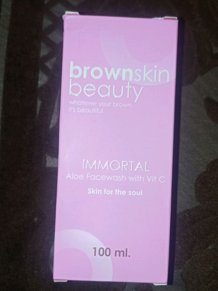 Brownskin Beauty Immortal Aloe Facewash With Vit C