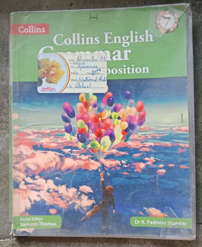 Collins English Grammar Class 7 Book