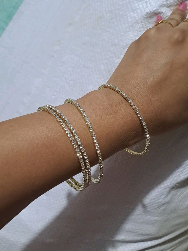 Diamond Bangles