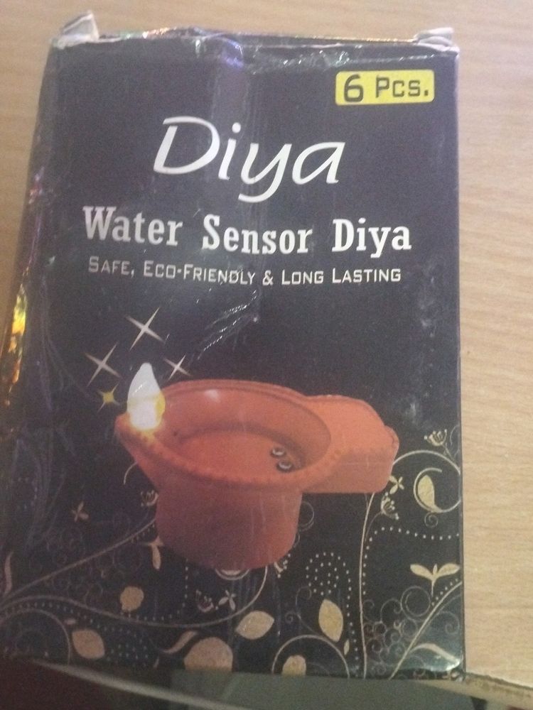 Water Sensor Diya 6 pcs Set