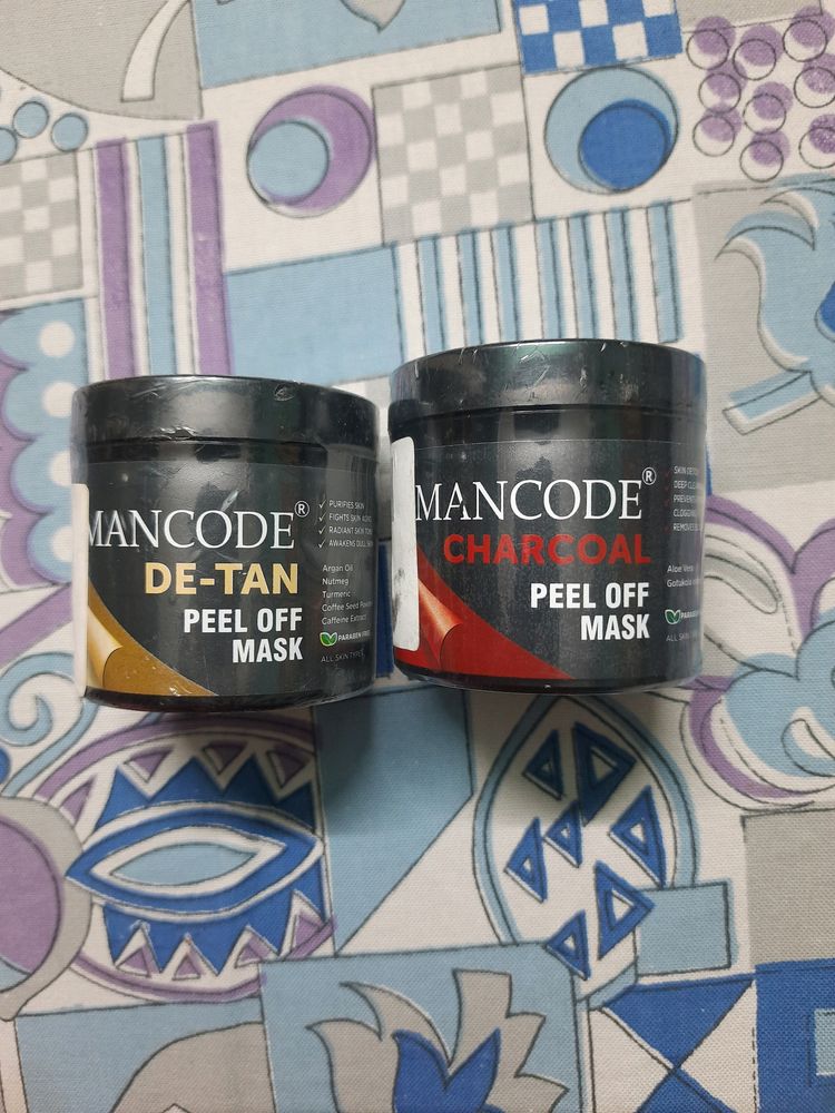 (NEW) Mancode D-Tan Peel Off Mask (Pack Of 2)