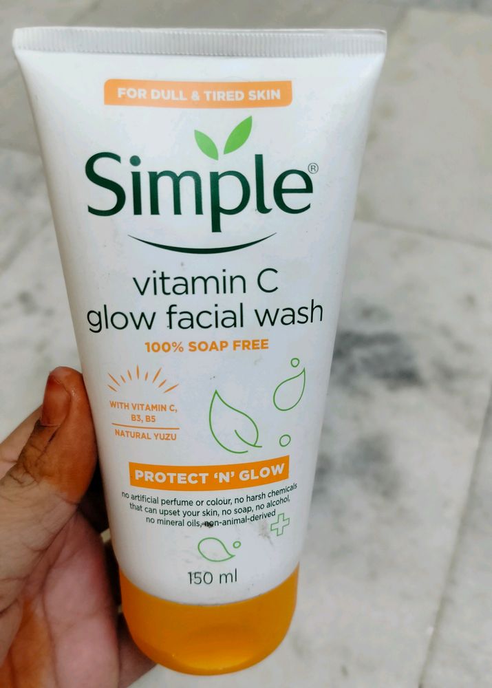 Simple Vitamin C Facial Wash