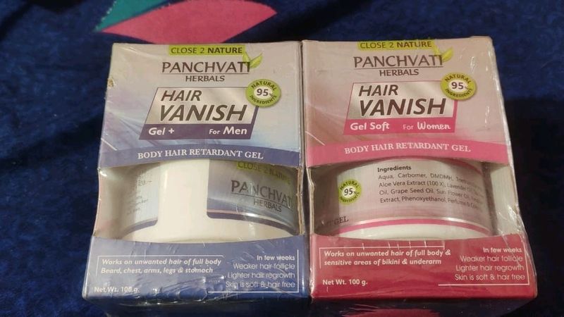 NEW WITH TAG PANCHVATI HAIR VANISH GEL