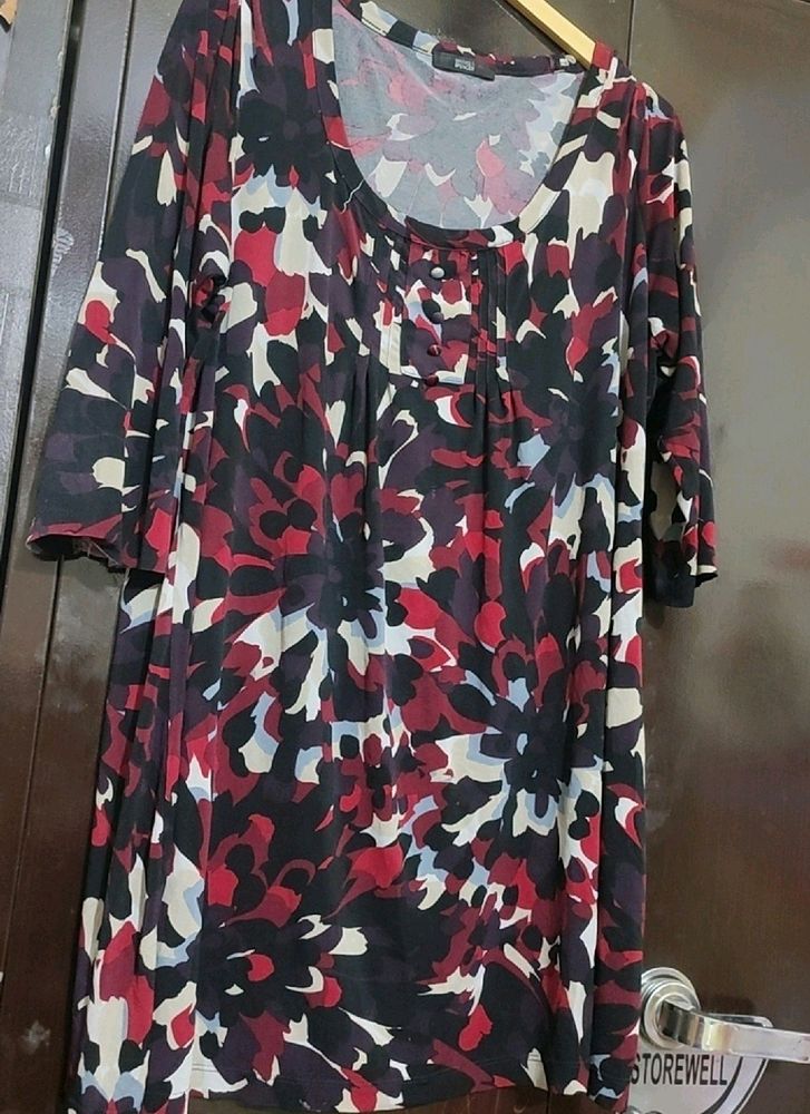 Multi Printed Top For Girl Or Woman 46 Bust