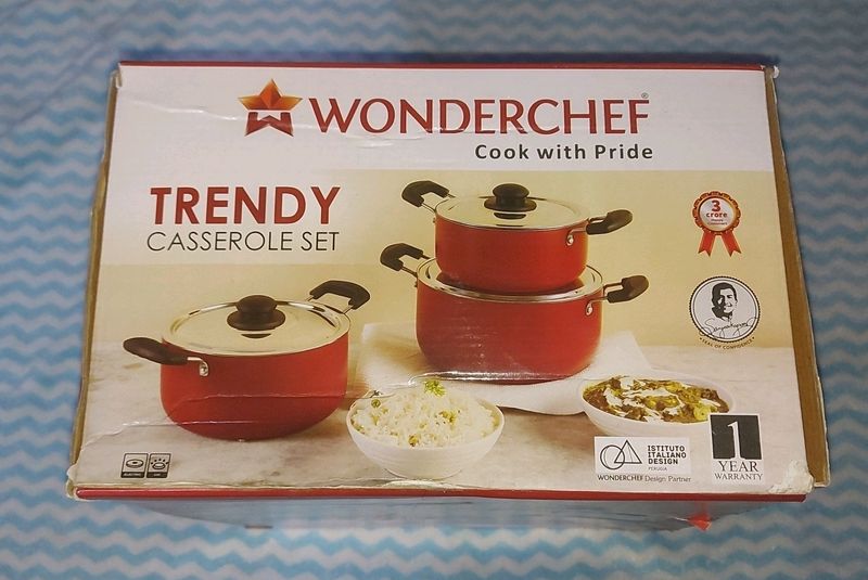 Wonderchef Trendy Casserole Cooking Set