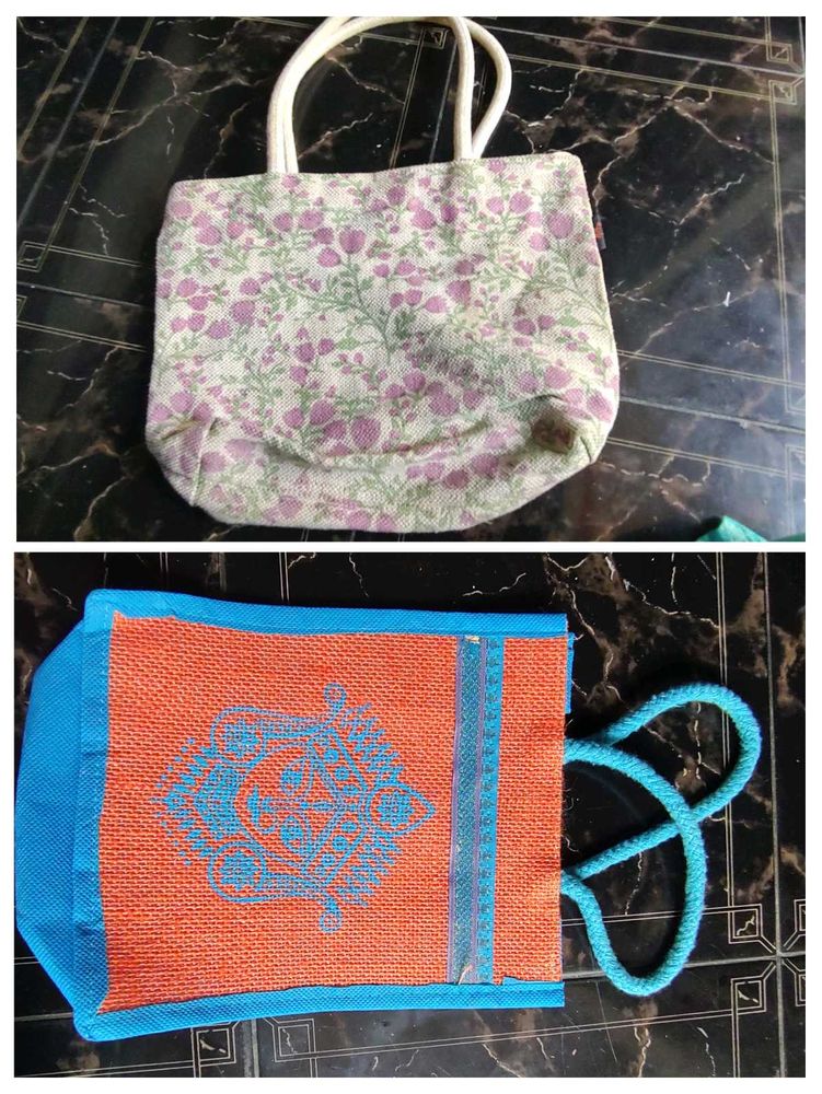 Combo Of 2 Jute Bags