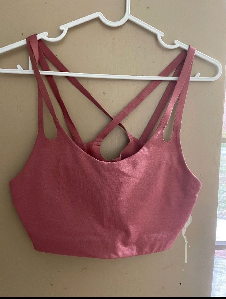 Adidas Coral Toned Bra Breathable