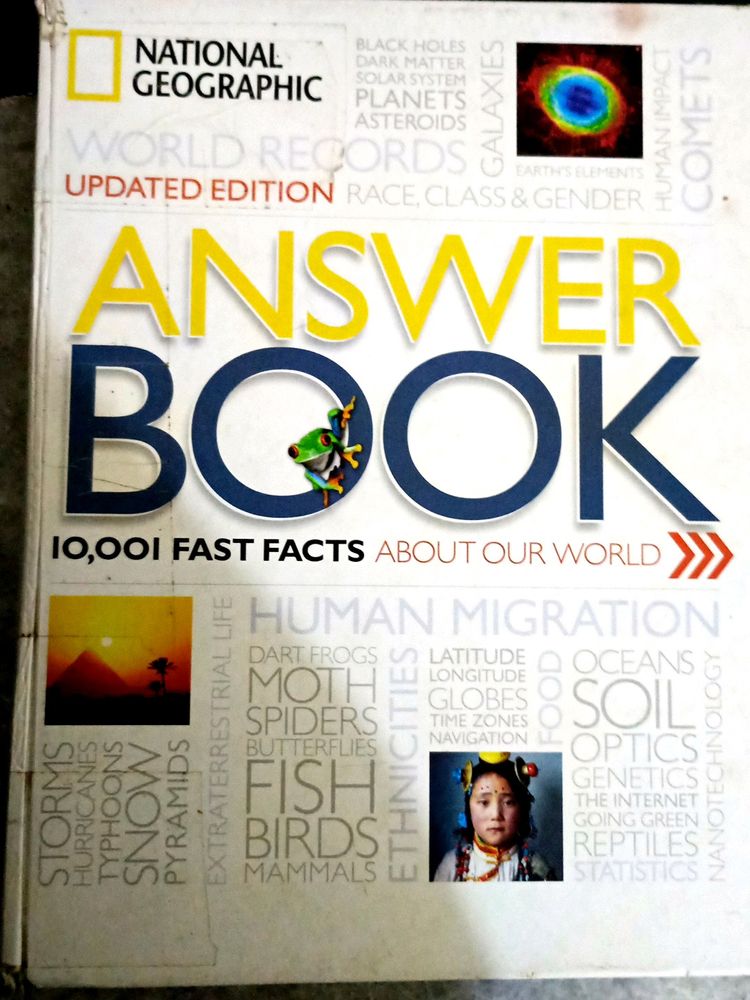 NATIONAL GEOGRAPHIC ANSWER BOOK UPDATED EDITION