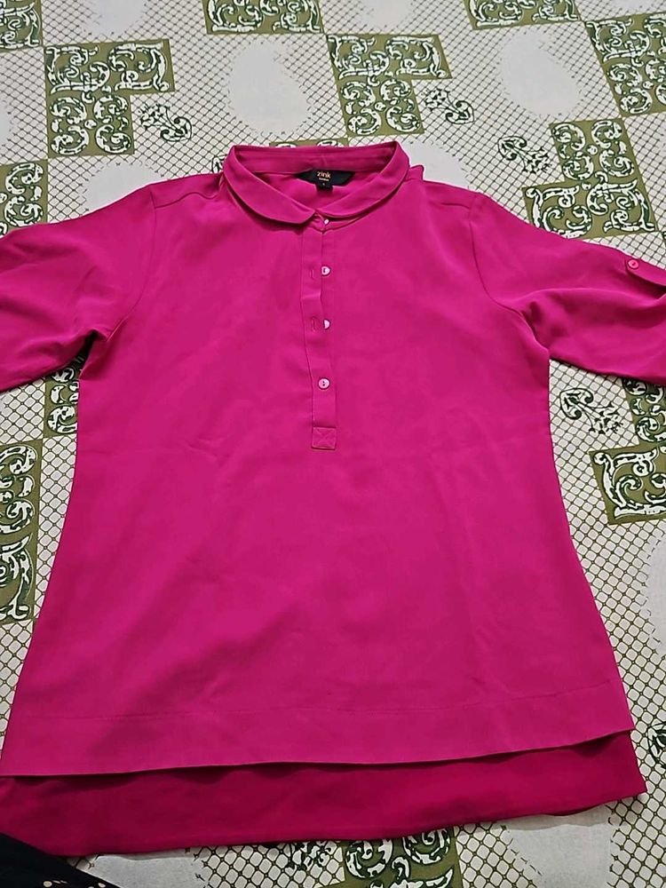 Zink London Pink Top