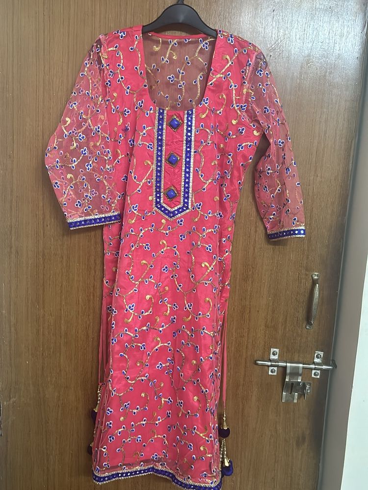 Embroidery Festive Wear Kurta