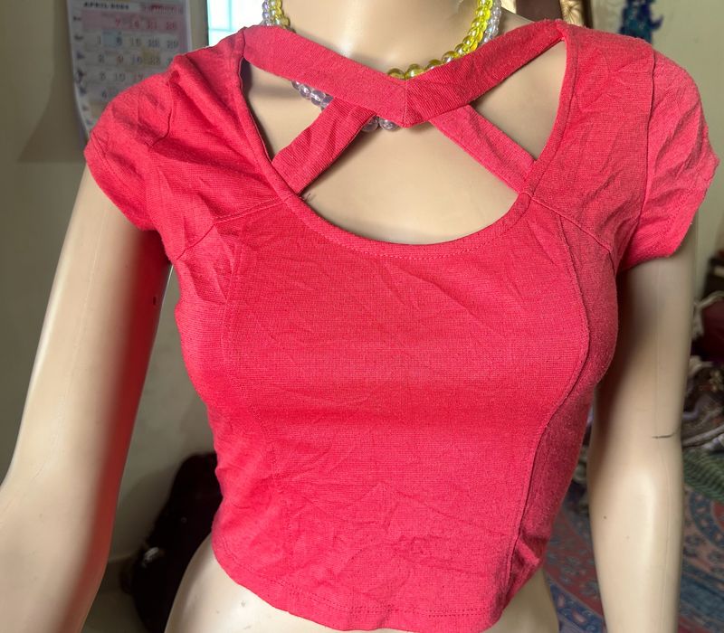 Red Hot Crop Top