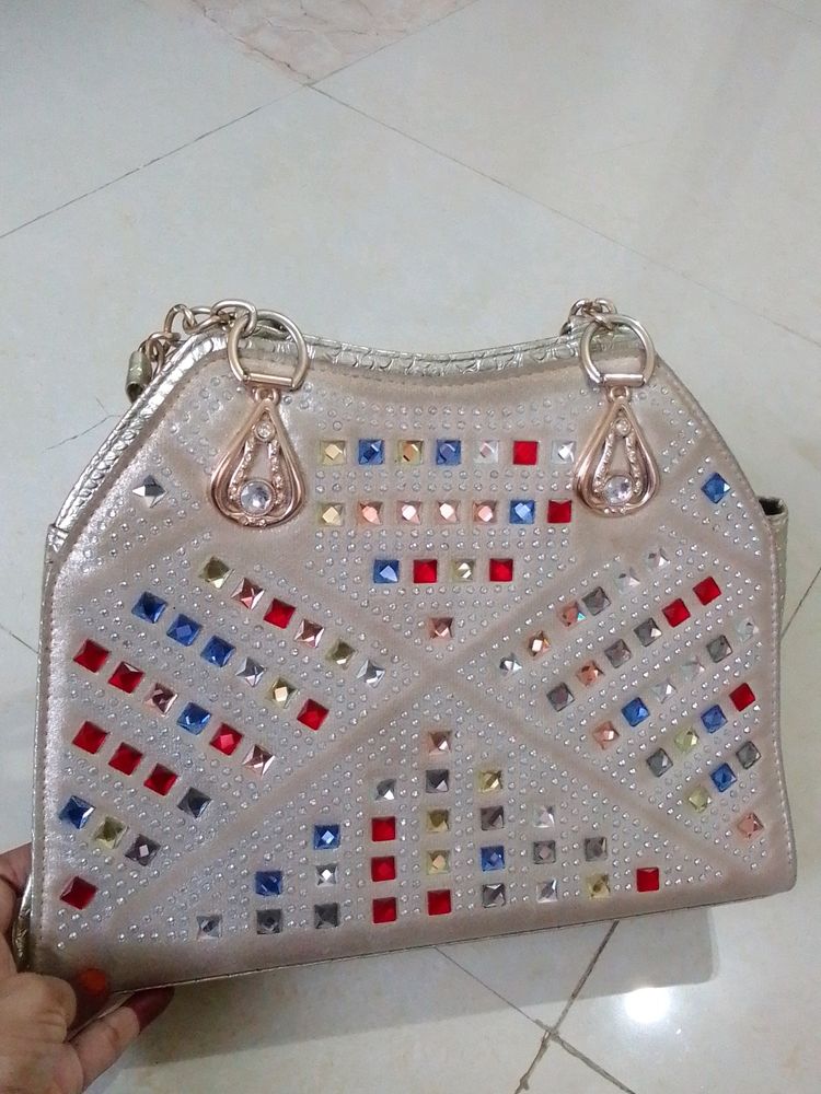 Beautiful Multi Diamond Purse