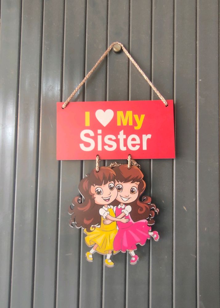 Sister Love Wall Hanging