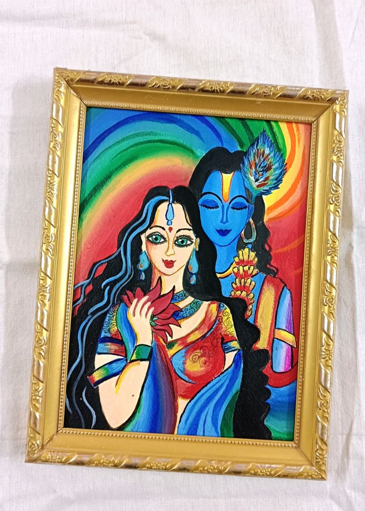 Radha Krishna Painting