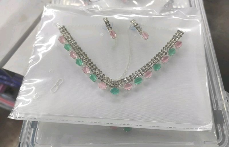 Necklace With Earrings