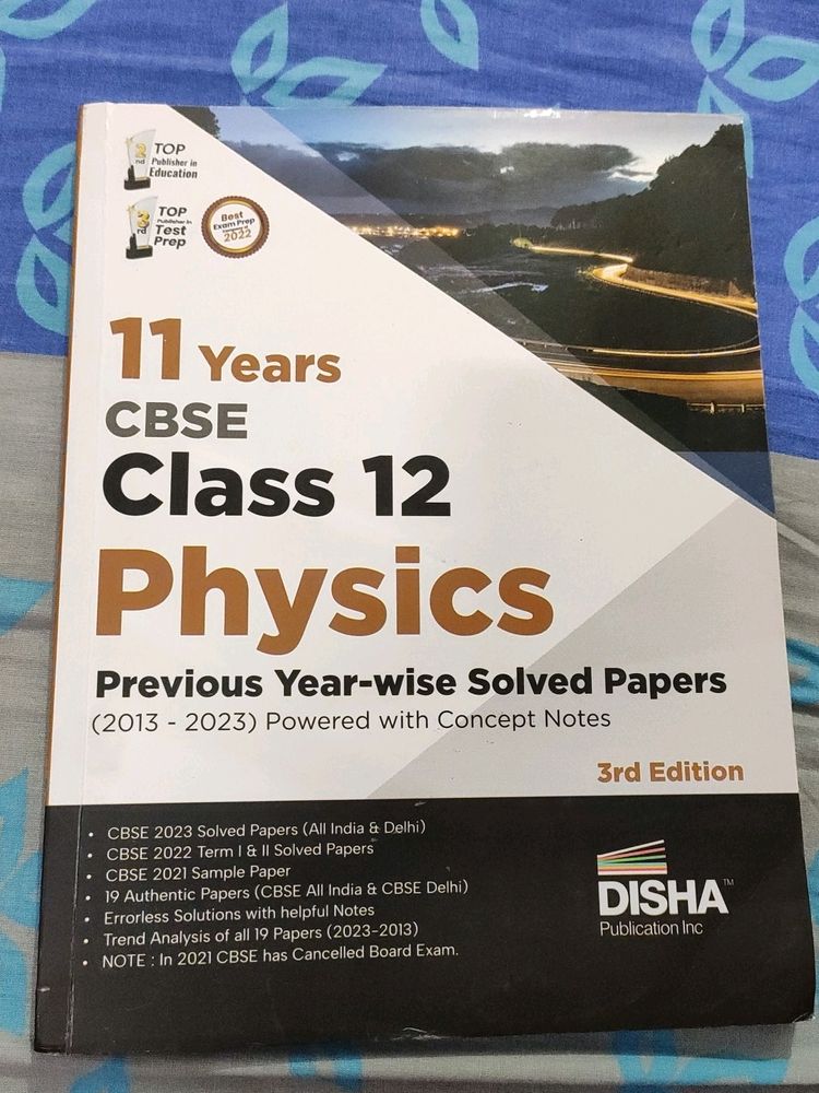 11 Years Cbse Class 12 Physics Solved Papers