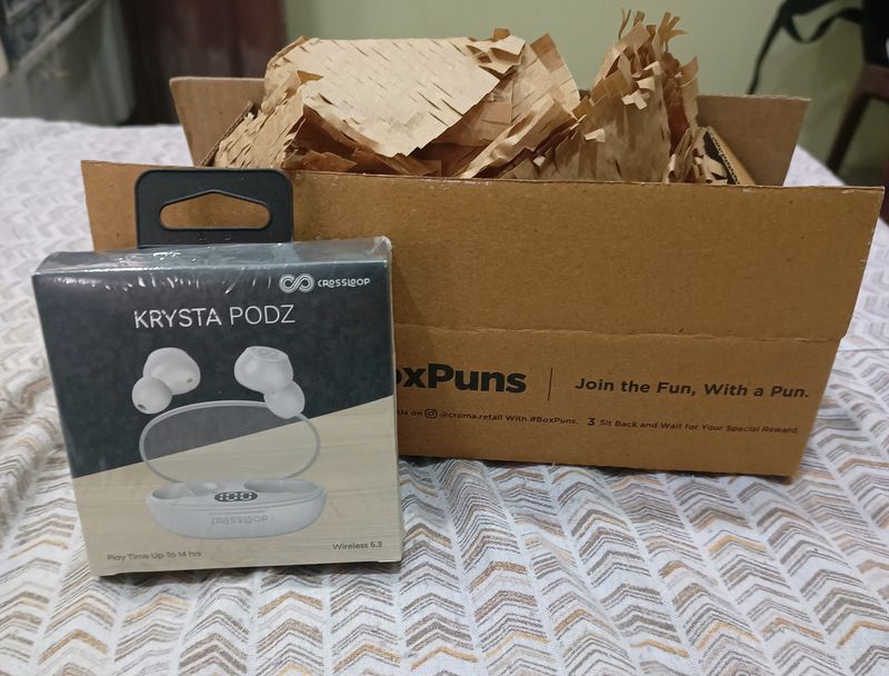 CROSSLOOP Krysta Podz TWS Earbuds Only for 460/-