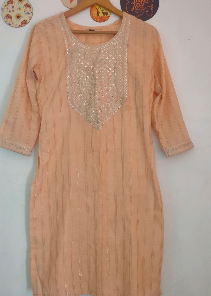 Peach Kurta🌼