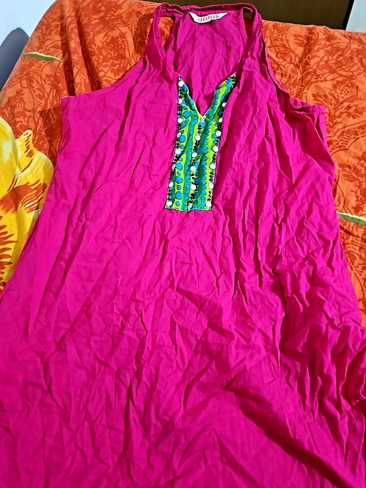 Kurti Top Pink