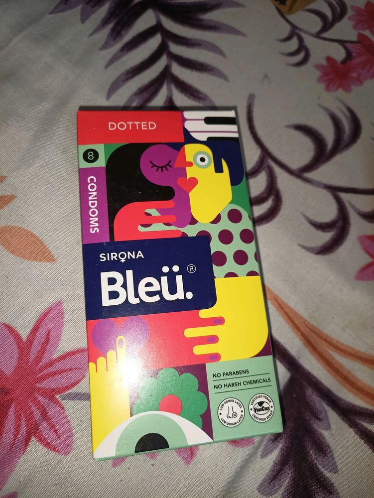 Bleu Dotted Condoms