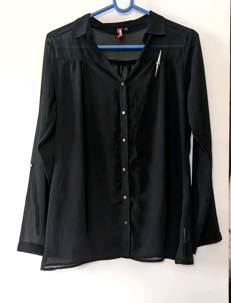 Jealour 21 Sheer Shirt (Without inner)