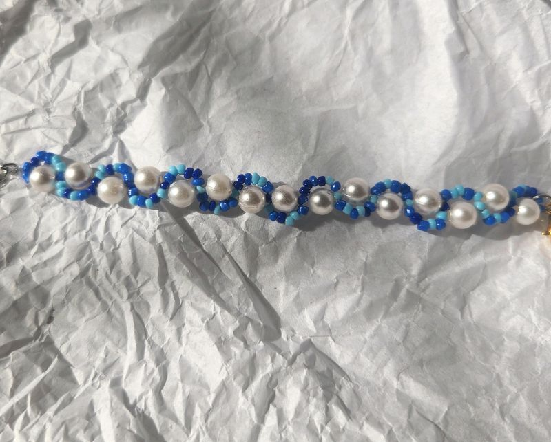 Pearl Bracelet ( Blue 🌊)