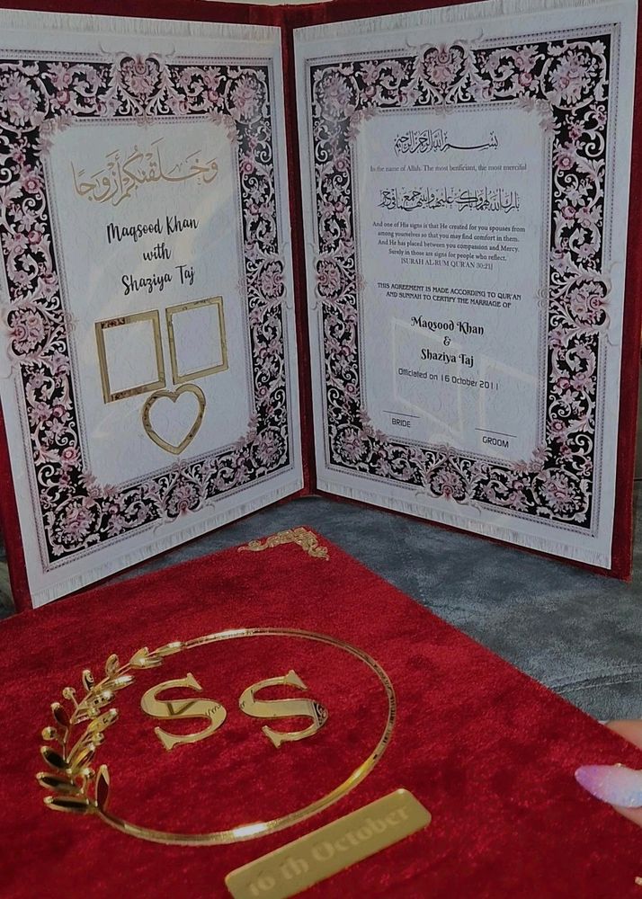 Nikah Booklet