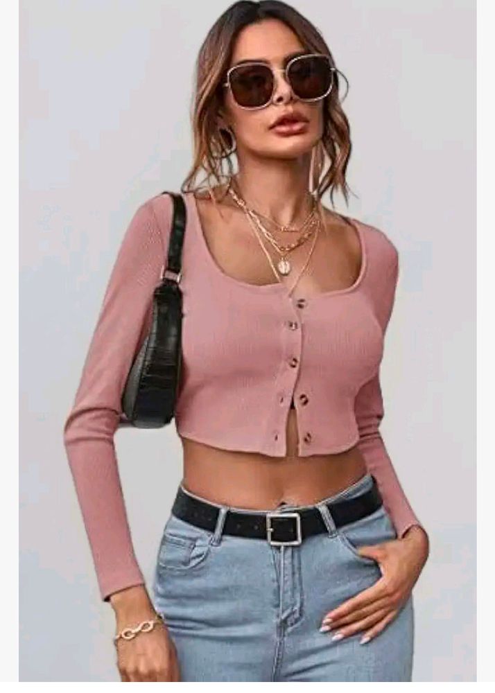 Pink Crop Top