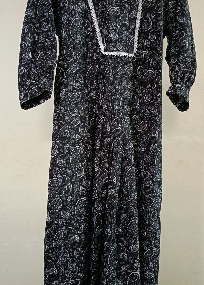 Muslin Maxi Dress